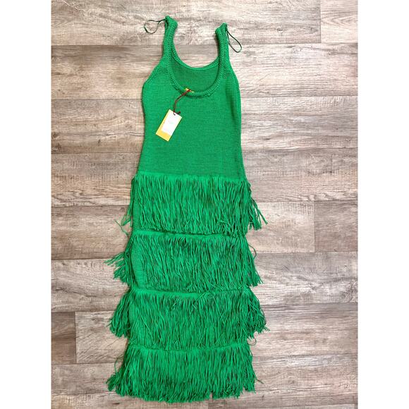 MANGO x SIMON MILLER Knit Fringe Maxi Dress NWT | Blogger Fave - Picture 16 of 16
